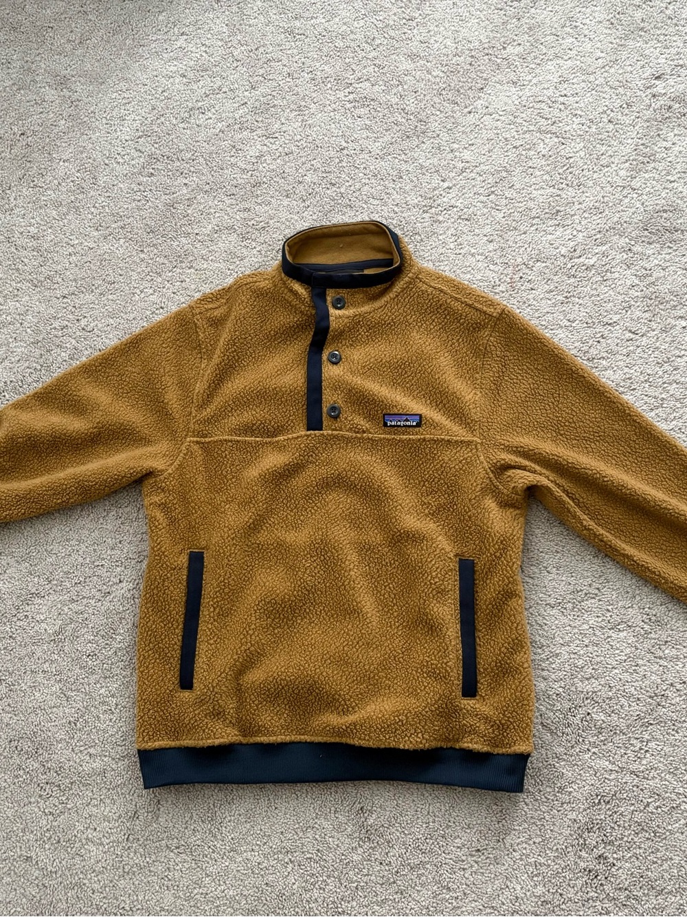 Patagonia Brown Fleece Pullover Men’s